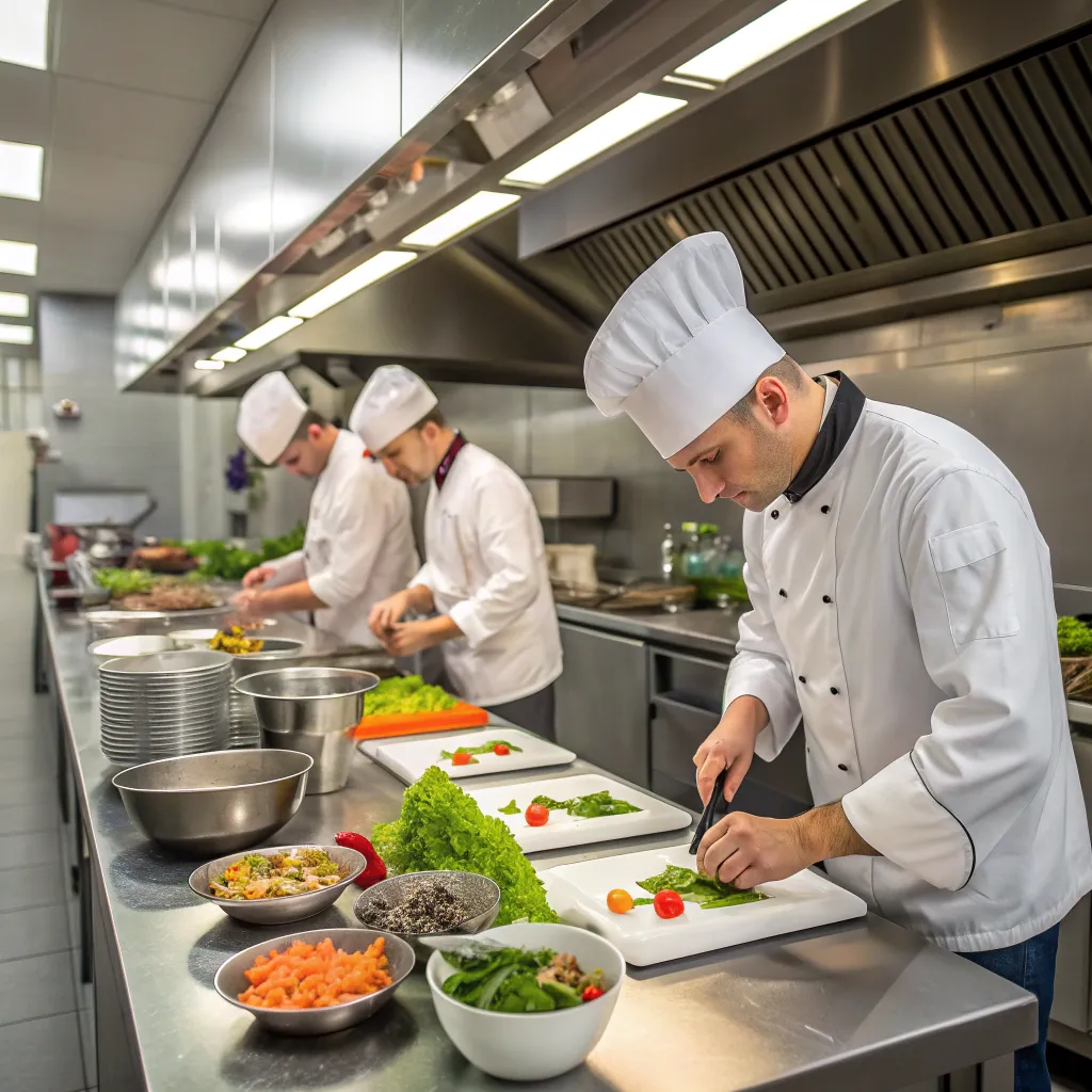 Our experienced kitchen team